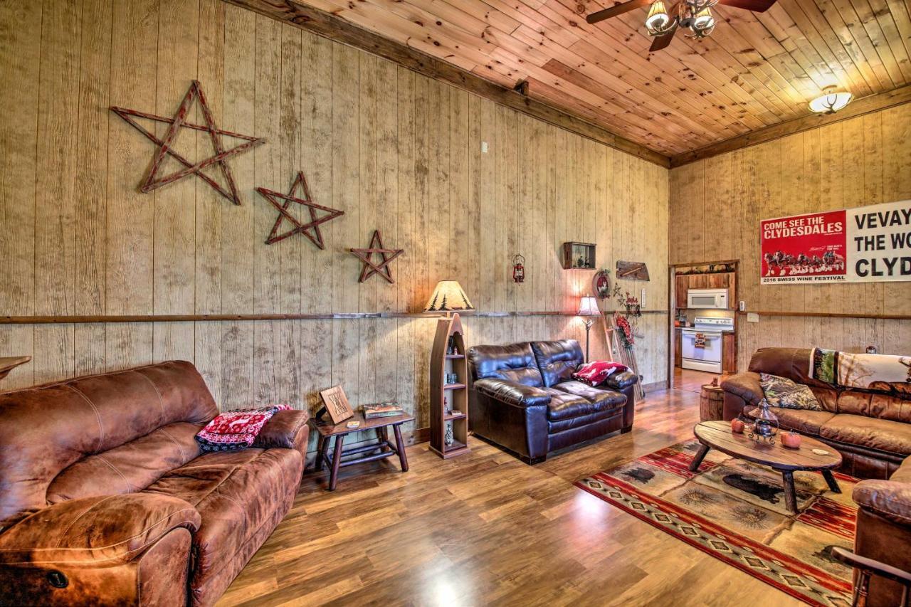 The Bovard Lodge Rustic Cabin Near Ohio River! Florence Exteriör bild